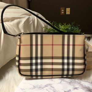 Burberry London Nova Check Pochette CanvasClutch